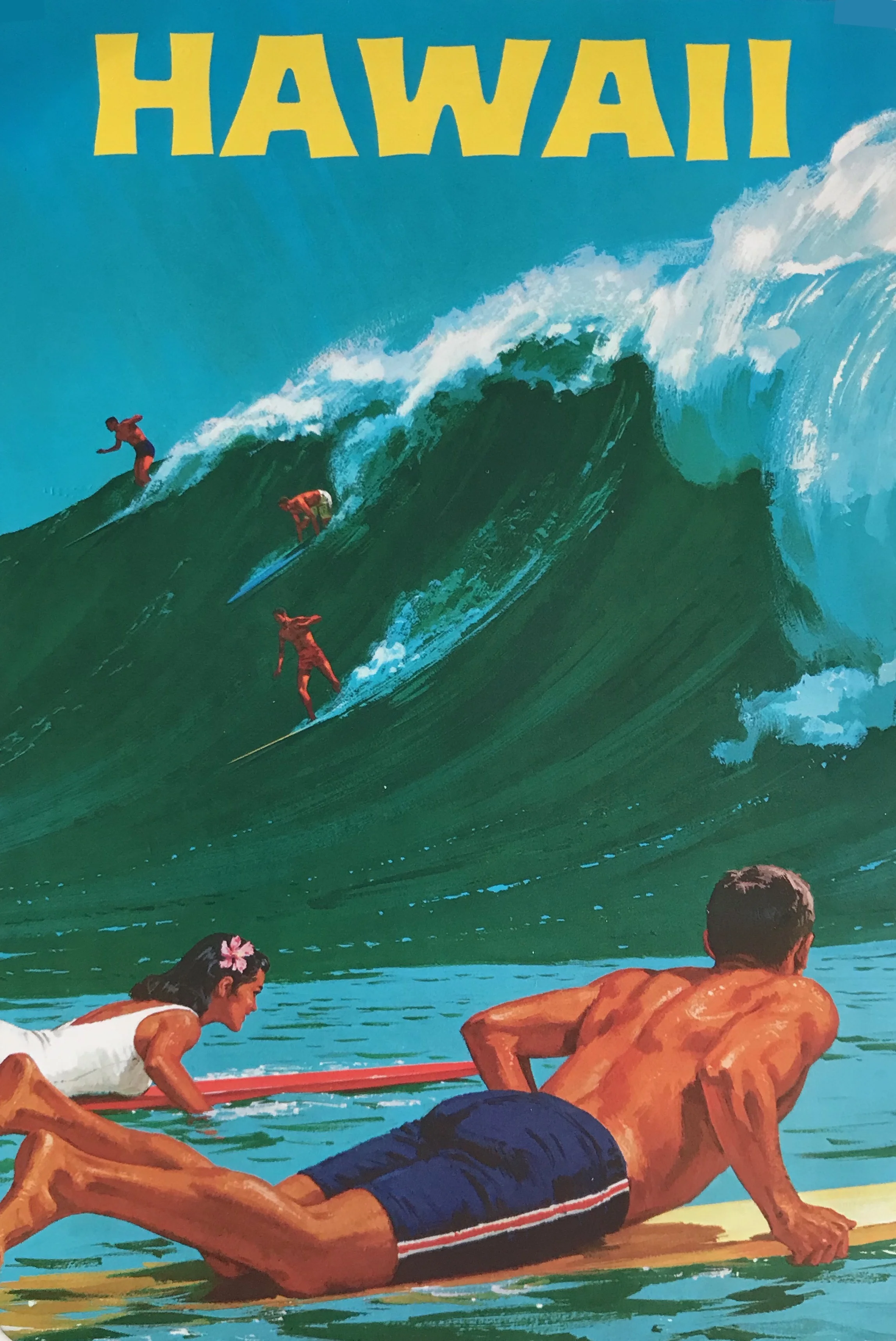 9 Vintage Hawaii Travel Posters (That Will Make You Want To